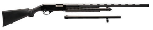 Stevens 320 Field Grade Combo 12 Ga, 3" Chamber 18.5" & 28" Barrel, Black, Bead Sight, 5rd