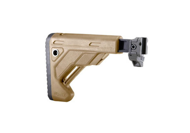 Sig Sauer MCX/MPX FDE Telescoping and Folding Stock - Fits Sig MCX/MPZ, 1913 Interface, Flat Dark Earth