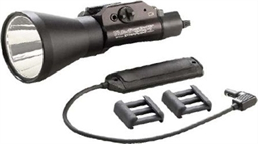 STREAMLIGHT TLR-1 GAME SPOTTER W/ ASSORTED RAIL KEYS. REMOTESWITCH/DOOR SWITCH 69228