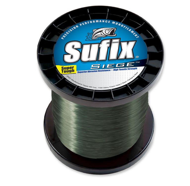 Sufix Siege 3000yd Bulk Spool Monofilament Fishing Line