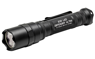 Surefire, E2D LED Defender Ultra Flashlight, Dual-Output LED, 1000 Lumens