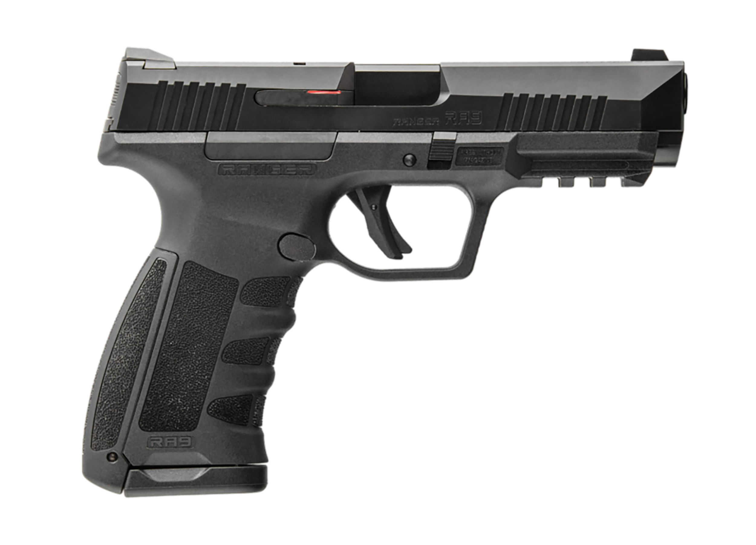 Dickinson RA9 Pistol RA9B, 9mm Luger, 4.25in, Black Finish, 17 Rds