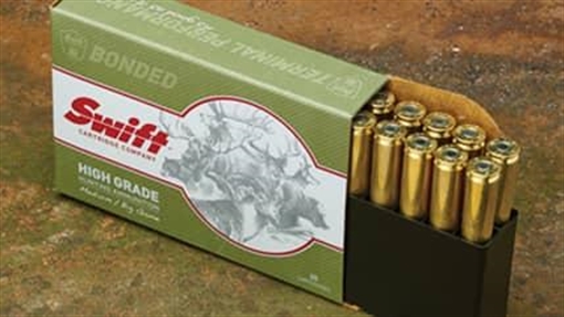Swift A-Frame Rifle Ammunition 7mm Rem Mag 160 gr A-Frame 2899 fps 20/ct 10039
