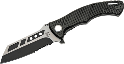 SZCO SIERRA ZULU NIGHTHAWK FOLDER 4.5" BLADE W/AMBI CLIP SZ5602CP