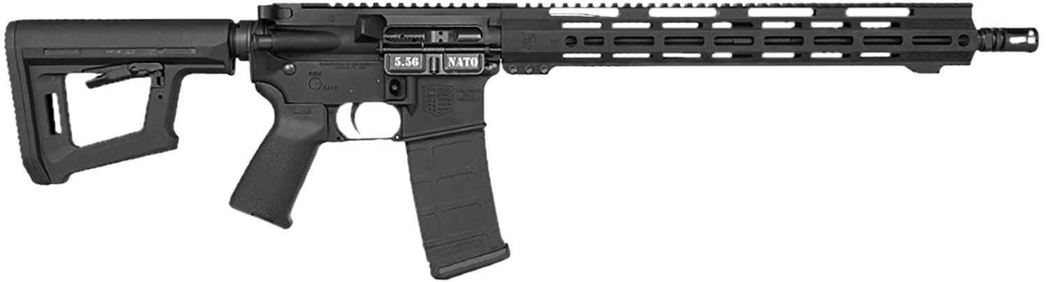 Diamondback DB15 Carbon Series Rifle DB1718K001, 5.56 NATO, 16", Adjustable Black Synthetic Stock, 30 Rds