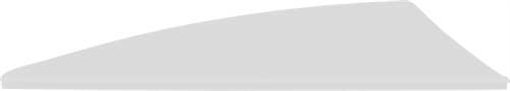 TAC Vanes TAC Vanes Driver Vanes White 2.75 in. 36 pk. 80TAC-0360108-1017