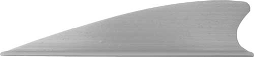 TAC VANES MATRIX 2.25" SHIELD CUT GRAY 36 PACK 80TAC-0360313-1301
