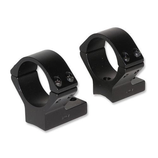 Talley Lightweight Alloy Scope Mounts - Black Anodized - 30mm - Low Weatherby Accumark-Magnum & Mark V (9 LUG) 730705