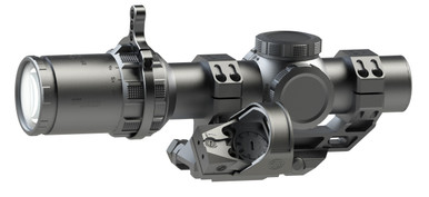 Sig TANGO-MSR Compact Scope 1-6x24mm 30mm SFP w/ Mount and Offset Romeo1 - Black