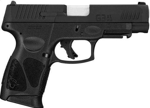 Taurus G3XL Handgun 9mm Luger 10rd Magazines (2) 4" Barrel Black Manual Safety MA Compliant 1-G3XL9041-10