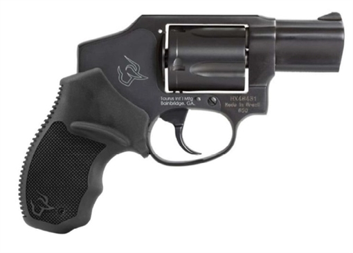 Taurus 2-650121 650 Small 357 Mag/38 Special +P 5 Shot 2" Matte Black Alloy Steel Barrel, Cylinder & Frame, Black Rubber Grip, Transfer Bar Safety, Concealed Hammer 2-650121 2650121
