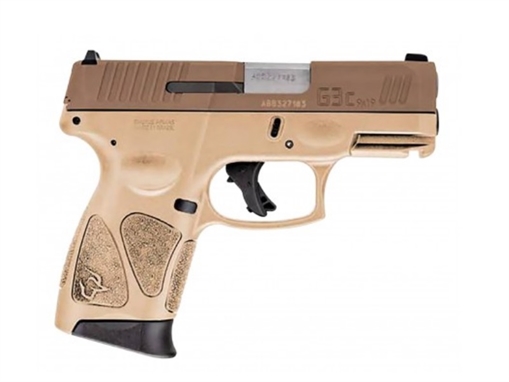 Taurus G3C Compact Pistol - Tan / Coyote 1-G3C93ET