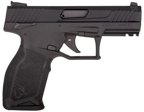 Taurus TX22 22 LR, 4.1" Threaded Barrel, Black, Polymer Frame, Manual Safety, 10rd