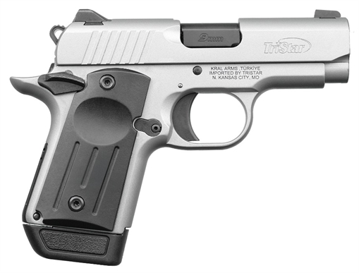 TriStar Protege X-Sub Compact Handgun 9mm Luger 7rd Magazine(1) 3.2" Barrel Silver 85704