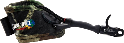 T.R.U. BALL RELEASE BANDIT DUAL JAW ROPE CONN VELCRO BLK TBDVBKL