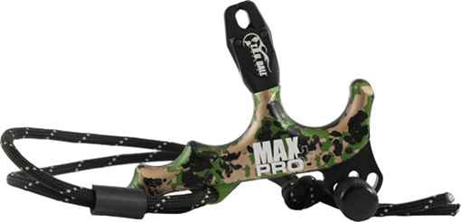 T.R.U. BALL RELEASE MAXHUNTER+ HAND HELD 3-FINGER THUMB CAMO TMHP-CA