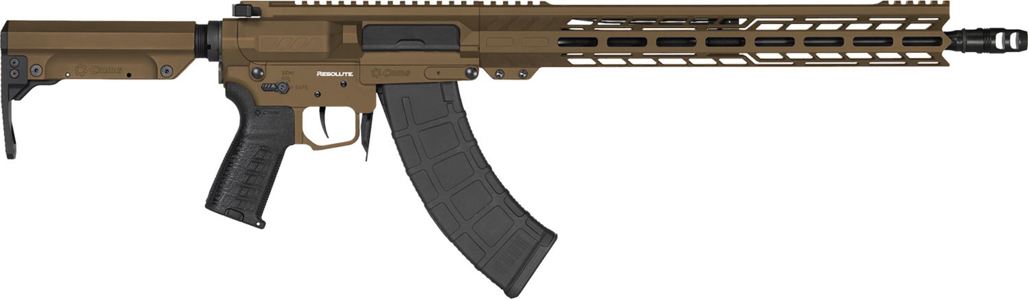 CMMG MK47 Resolute Semi-Auto Rifle 76AC20AMB, 7.62x39mm, 16.10", CMMG RipStock, Midnight Bronze Cerakote, 30 Rds