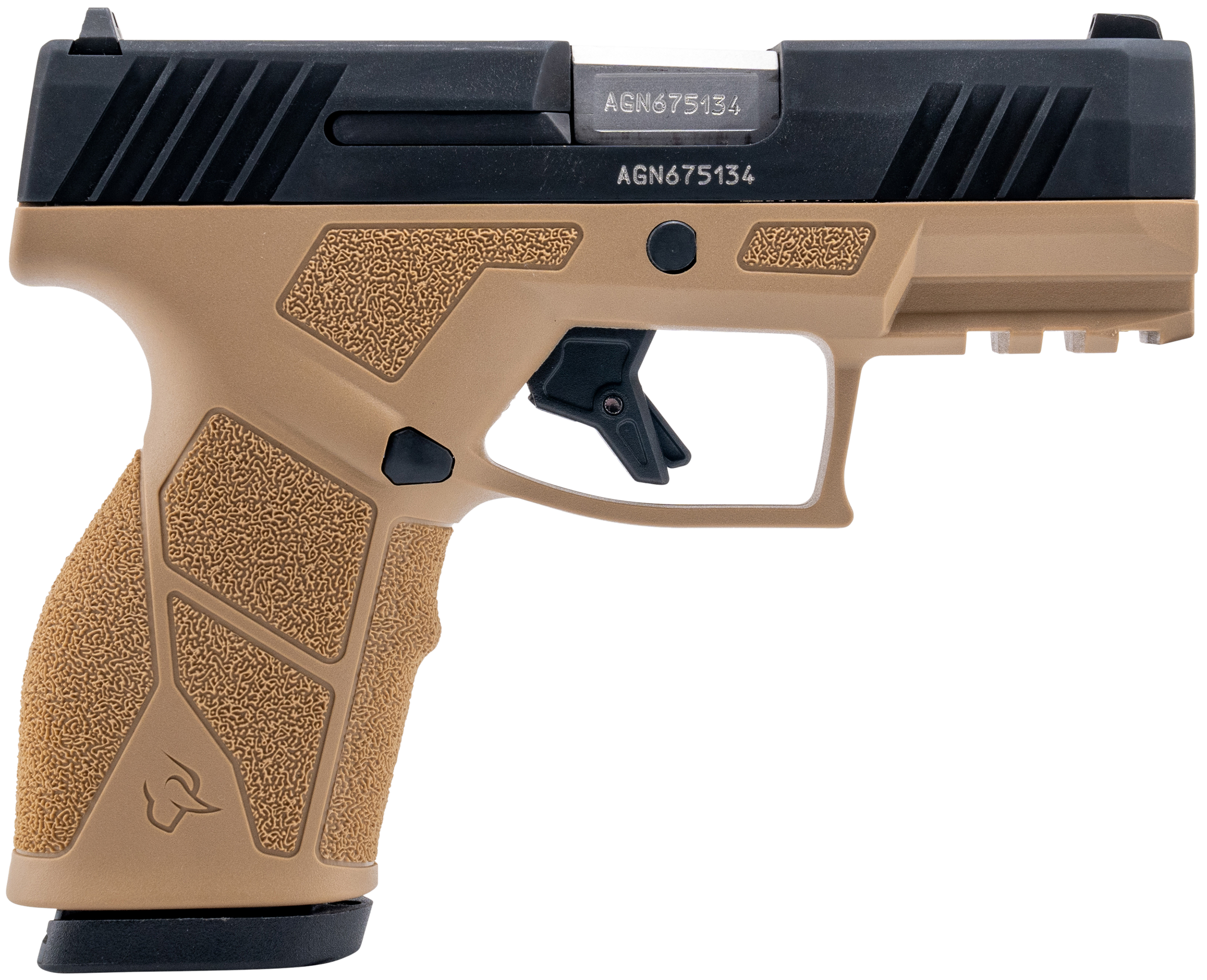 Taurus GX2 Pistol 1-GX2931T, 9mm, 3.37in, Polymer Grips, Tan Finish, 13 Rds