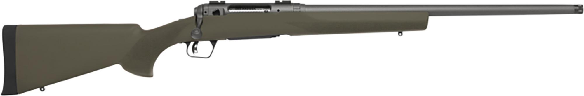 Savage Arms 110 Trail Hunter Bolt Action Rifle 58032, 6.5 Creedmoor, 22" Threaded, OD Green Hogue OverMolded Stock, 4 Rds