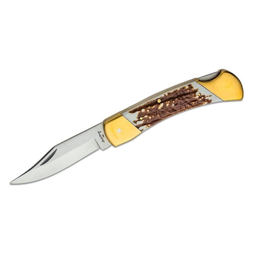 Uncle Henry LB8CP Bear Paw Folding Knife 3 7/10" Blade Next Gen Staglon Handle 1136005