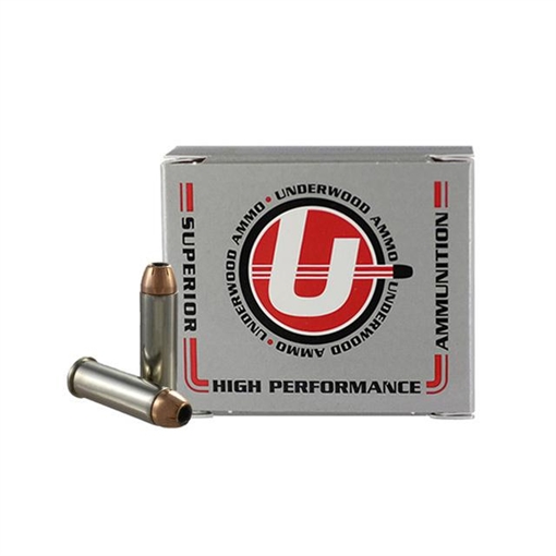 Underwood Ammo XTP Jacketed Hollow Point Handgun Ammunition 41 Rem 210gr JHP 1560 fps 20/ct 431