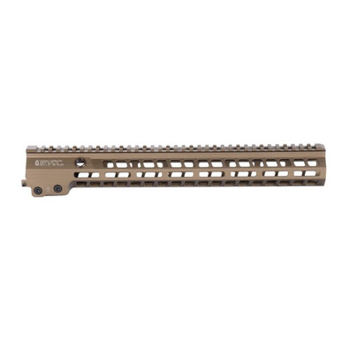 Geissele Automatics 15" Super Modular Rail MK14 M-LOK Handguard - Desert Dirt Color