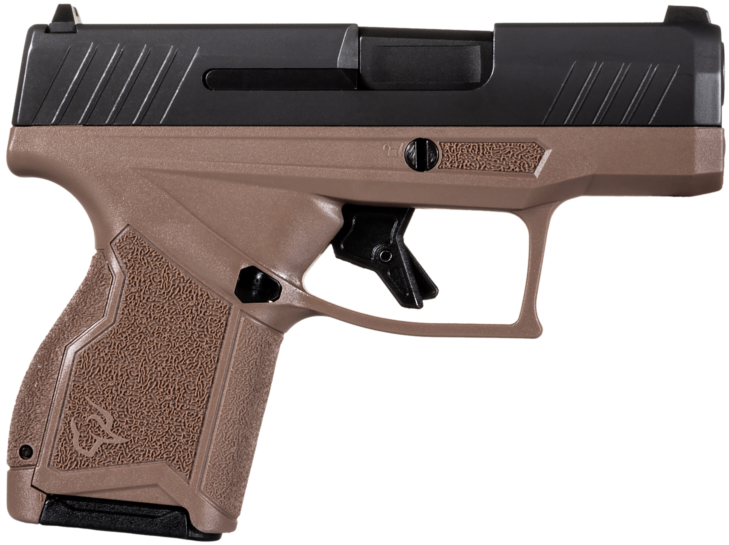 Taurus GX4 3.0 Pistol 1-GX4M931-B, 9mm Luger, 3.06in, Textured Grips, Brown Finish, 13 Rds