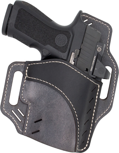 VERSACARRY HORIZON HOLSTER OWB GREY BASE BLACK PATCH SIZE 4! UGH4GRY