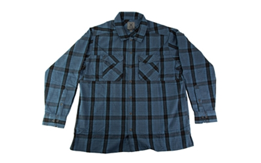 VERTX CANYON RIVER FLANNEL BLUE XL VTX1500 BLRP XLARGE