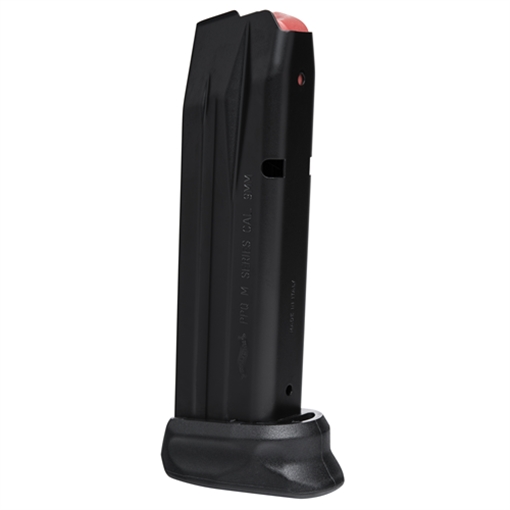 Walther Magazine, 9MM, 17 Rounds, Fits PPQ M2, with Finger Extension, Anti-Friction Coating, Black 2796694