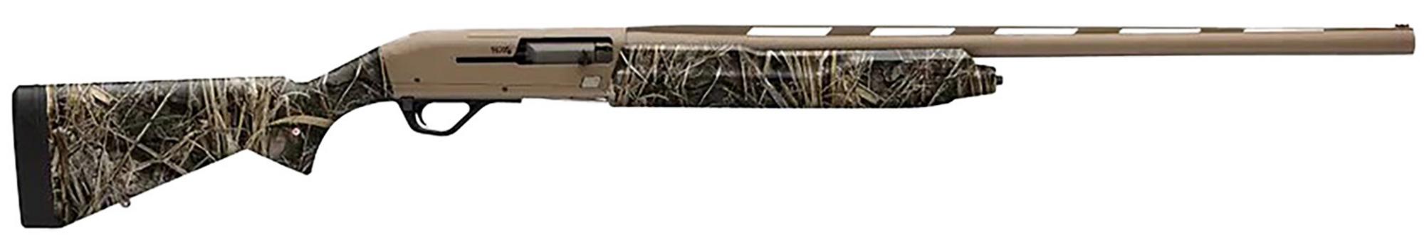 Winchester Repeating Arms SX4 Hybrid Hunter Shotgun 511304392, 12 Gauge, 28", 3" Chmbr, FDE Cerakote Barrel/Rec, Realtree Max-7 Furniture, TruGlo Fiber Optic Sight