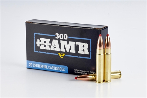 Wilson Combat 300HAM'R 135gr Hornady FTX 20 Per Box/10 Case A300HMR-135-FTX