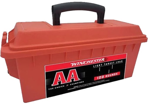 Winchester AA Light Target Shotshells 12 ga 2-3/4" 1-1/8 oz #8 100/ct(Ammo Can) AA128AC