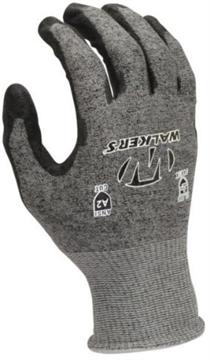 WALKERS GLOVES A2 18G HPPE LG GWP-SF-DY1850PU-A2-L