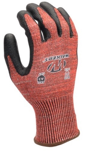 WALKERS HPPE GLOVES PU FOAM PALM S GWP-SF-15RHPUA2-SM