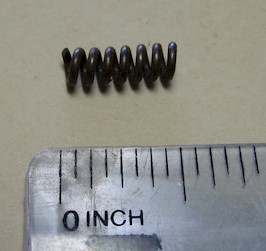 Finger lever catch spring Winchester 1895