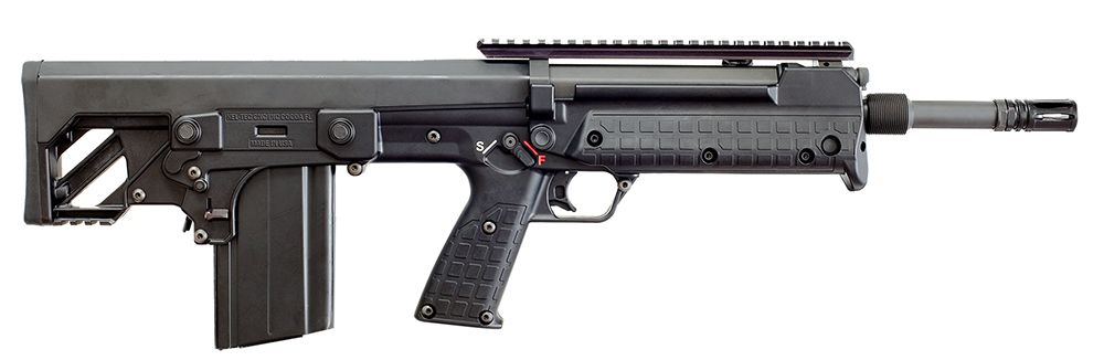 Kel-Tec RFB 7.62 Nato Rifle Rifle RFB18BLK, 7.62x51mm NATO, 18", Black Fixed Bullpup Stock, 20 Rds