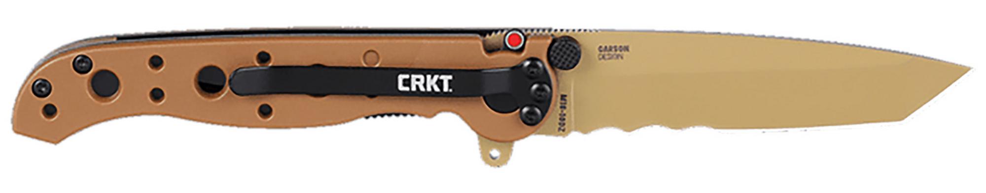 Columbia River M16-10DZ EDC Knife w/Desert Tan Handle (M1610DZ)