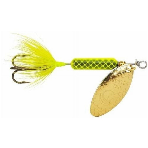 YAKIMA ROOSTER TAILS ROOSTER TAIL 1/6 CHARTREUSE 210