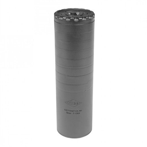 YHM R9 9mm Suppression System Direct Thread Suppressor 9mm Luger Stainless Steel 1/2''-28 YHM-2155-28 215528