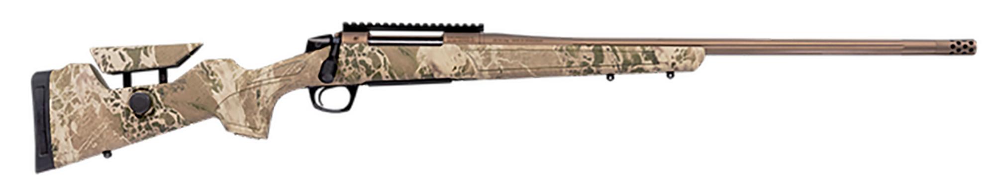CVA Cascade Long Range Hunter Bolt Action Rifle CR3960, 7mm Rem Mag, 24" Threaded, Realtree Hillside Synthetic Stock