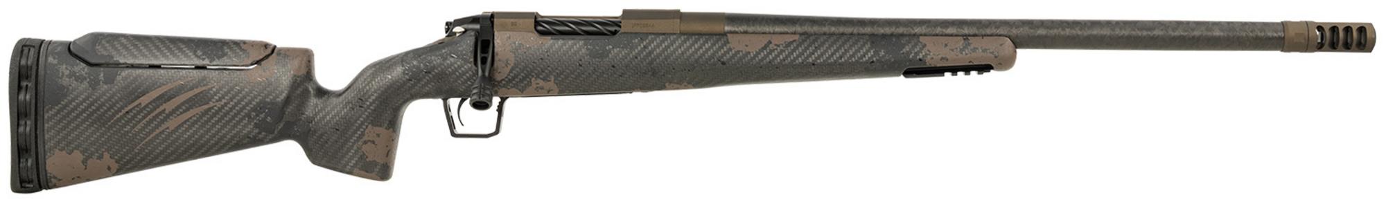 Carbon Rival FP Bolt Action Rifle FCRFP65CM20MM, 6.5 Creedmoor, 20" Threaded, LR Negative Comb, Midnight Bronze/Trophy Camo Stock, 3 Rds