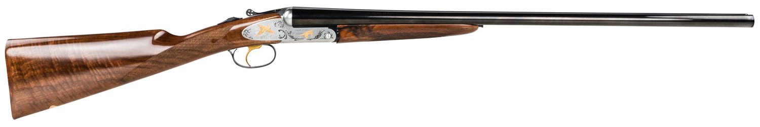 EAA Iside De Luxe Prestige Break Open Shotgun FRISPRDL1628, 28", 2.75" Chmbr, Walnut Stock, 2 Rds