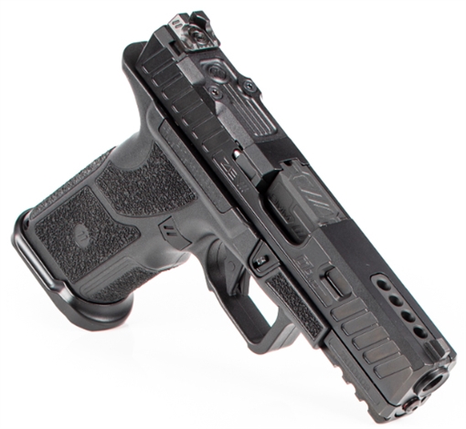 ZEV TECHNOLOGIES OZ9 V2 ELITE 9MM HYPERCOMP X GRIP BLK OZ9V2ECXHYPB