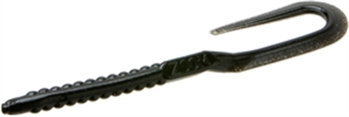 ZOOM BAIT 6" U-TALE WORM 20BG-ELEC.BLUE 001-03