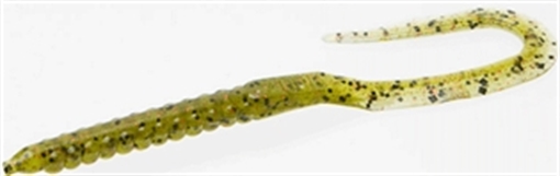 ZOOM BAIT 6" U-TALE WORM 20BG-JUNEBG RED 001-177