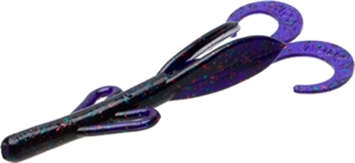 ZOOM BAIT BABY BRUSH HOG 12BG-GRN PMPKN BLUE 042-239