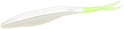 ZOOM BAIT SUPER FLUKE 5" 10BG-PEARL/CHT TAIL 023-191