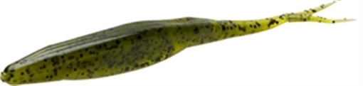 ZOOM BAIT SUPER FLUKE 5" 10BG-WTMLN RED 023-54